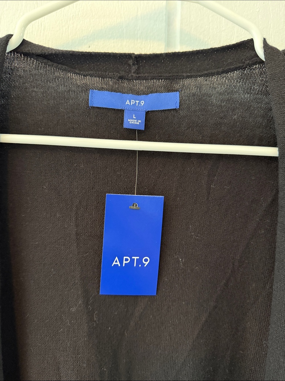 Apt. 9 Open-Front Ribbed Cardigan - Picture 2 of 3